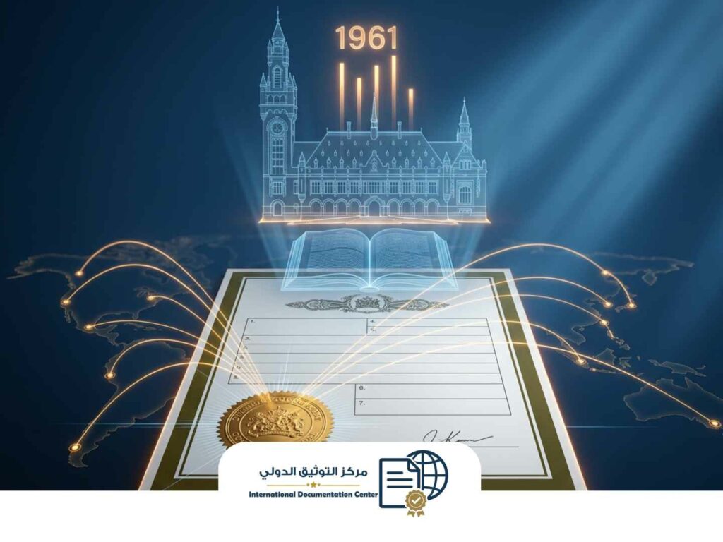 اتفاقية لاهاي 1961: الأساس القانوني لنظام الأبوستيل العالمي