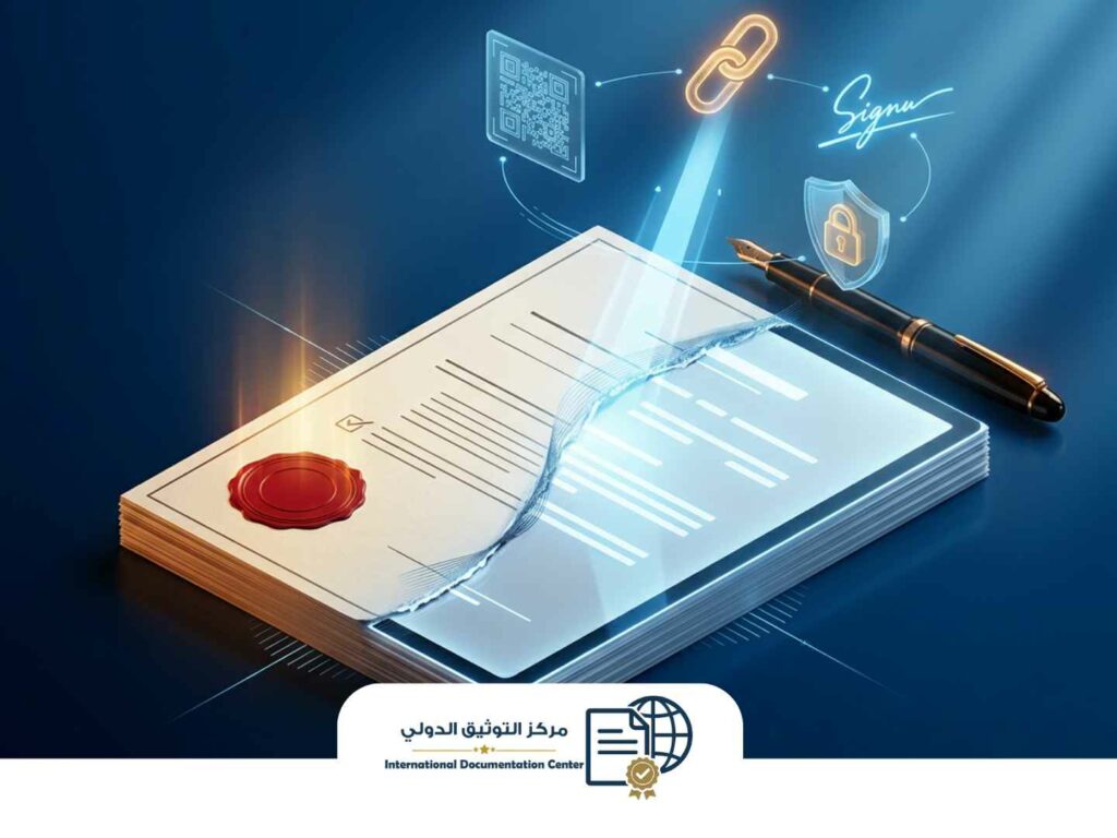 الأبوستيل الإلكتروني e-Apostille: مستقبل التوثيق الدولي الذكي