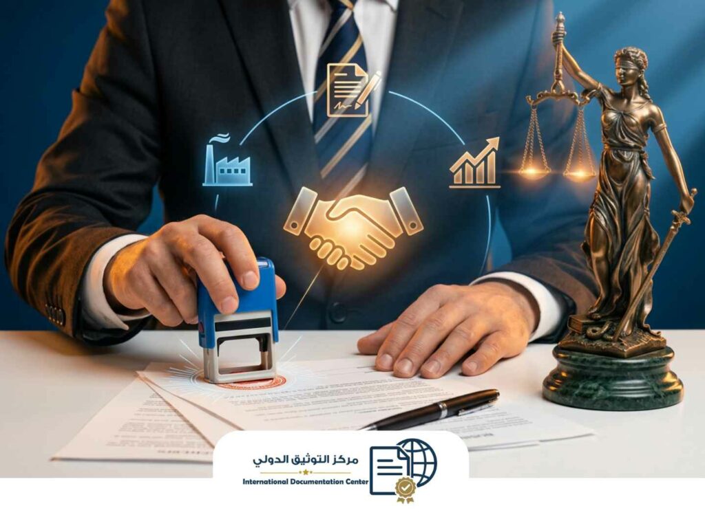 الأبوستيل في المجال التجاري: توثيق السجلات والوثائق للشركات الدولية