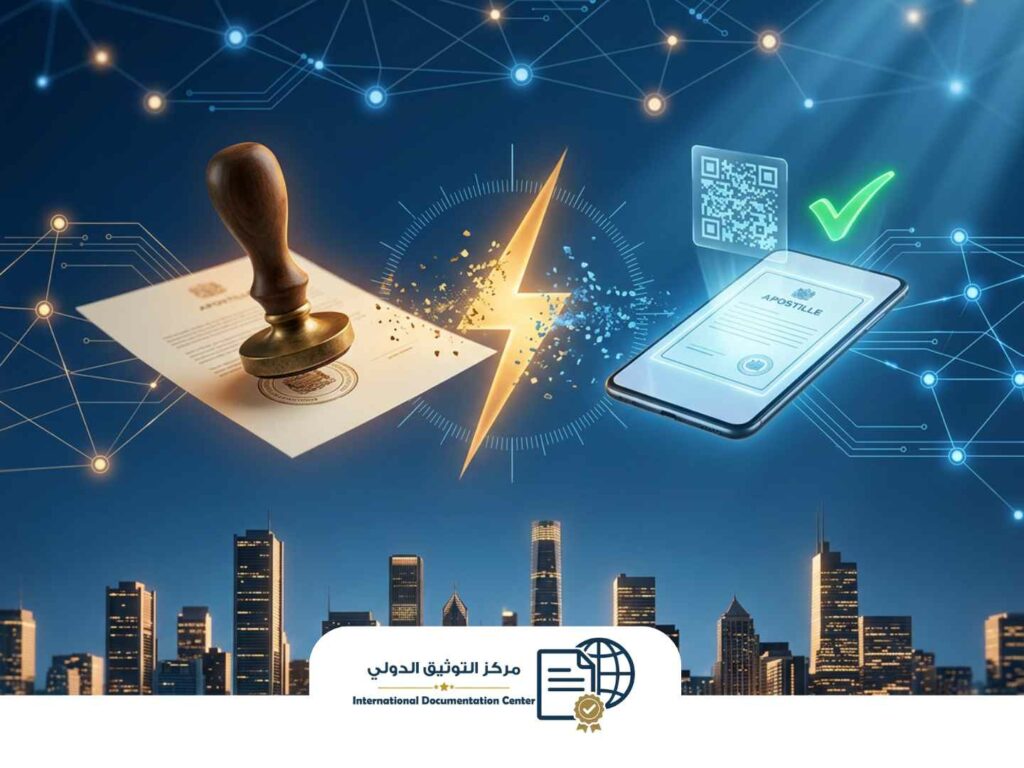 التحول الرقمي للأبوستيل: هل يصبح التصديق الإلكتروني هو القاعدة الجديدة؟