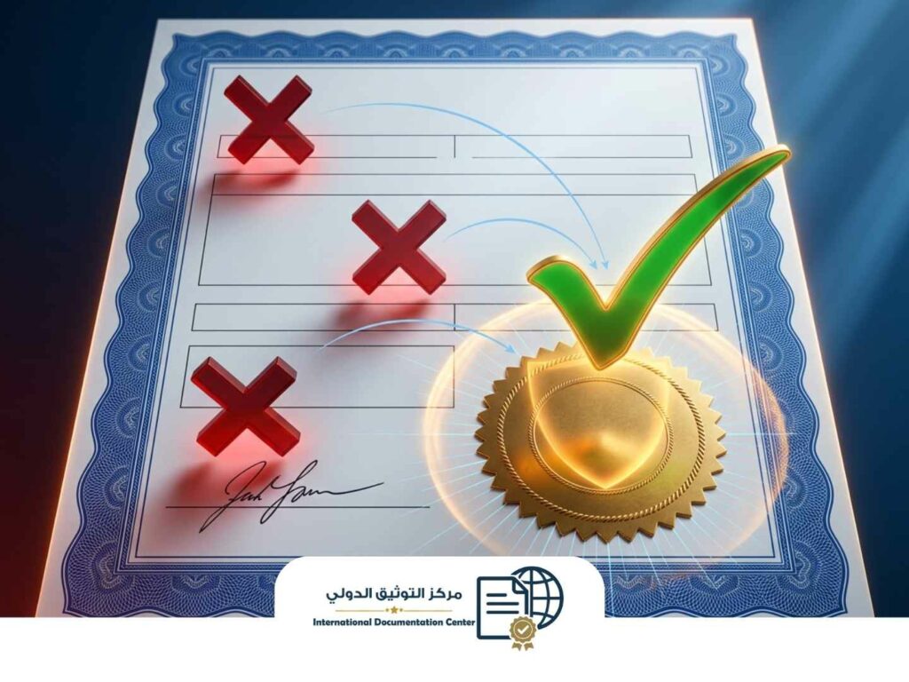 أكثر الأخطاء شيوعًا عند طلب الأبوستيل وكيف تتجنبها