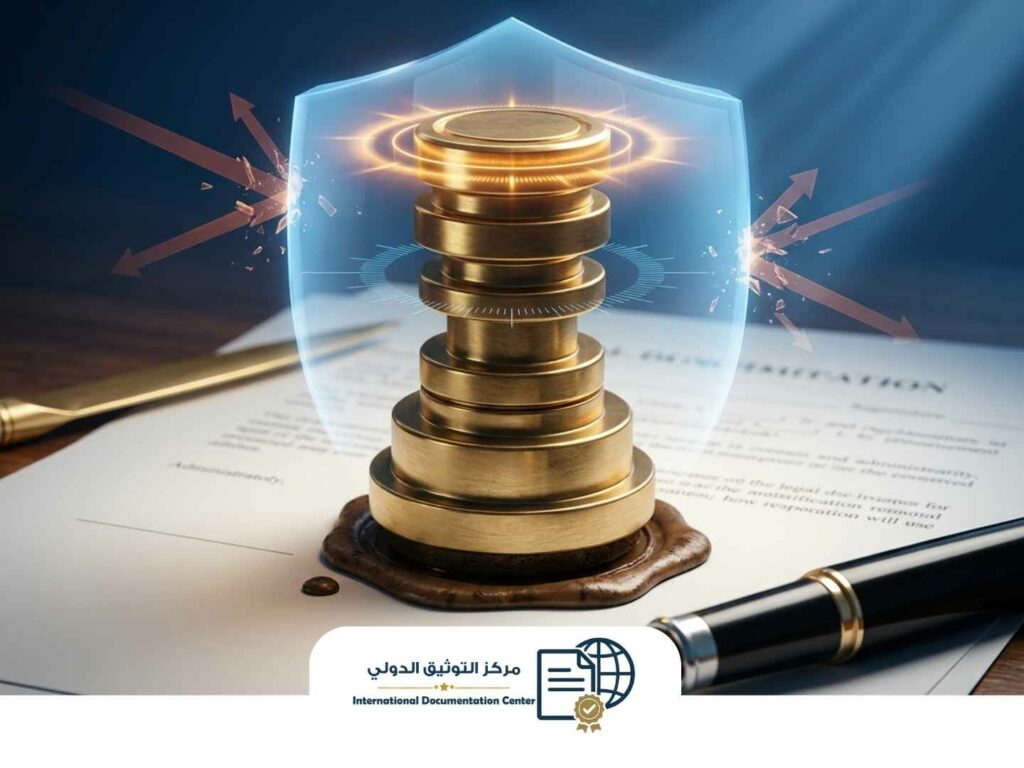 إدارة المخاطر تبدأ بتوثيق قانوني صحيح