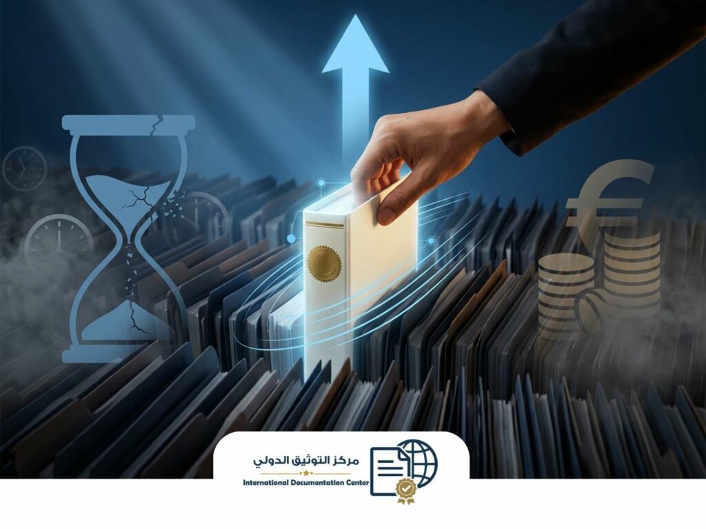 اختصر الوقت والتكلفة مع مركز التوثيق الدولي