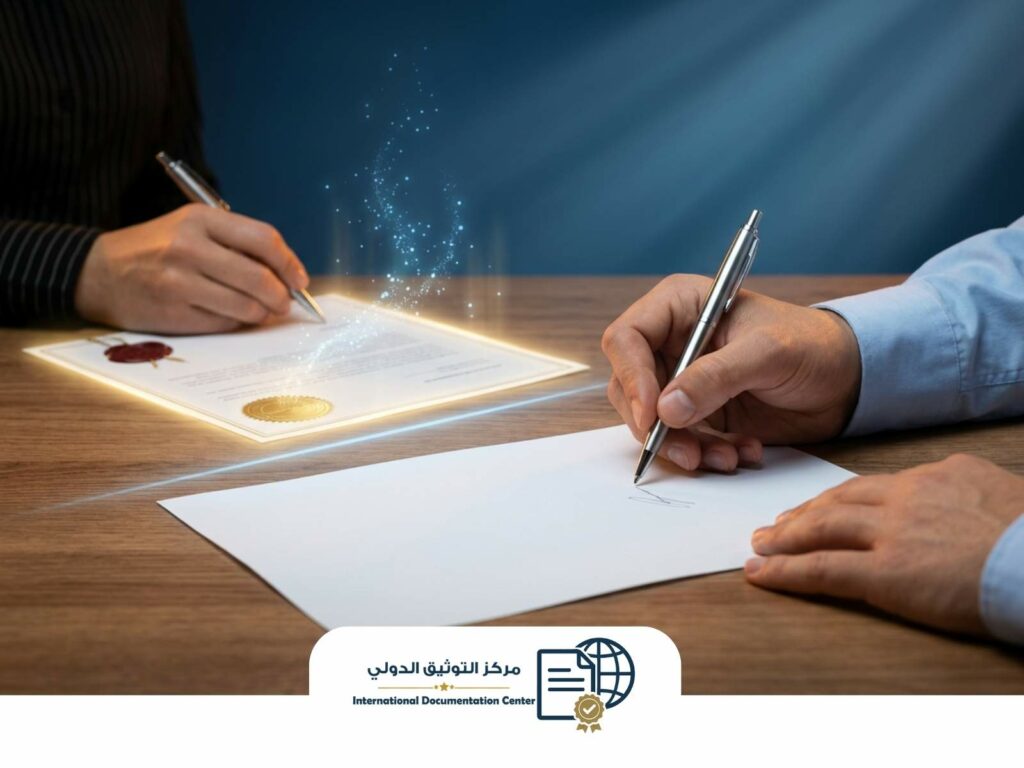 الفرق بين النسخة الأصلية والنسخة المصدقة قانونياً