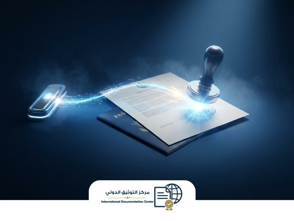 توثيقك الدولي.. بضغطة زر