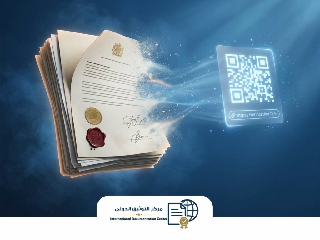 عصر (e-Apostille): من كومة ورق إلى رابط ذكي؟
