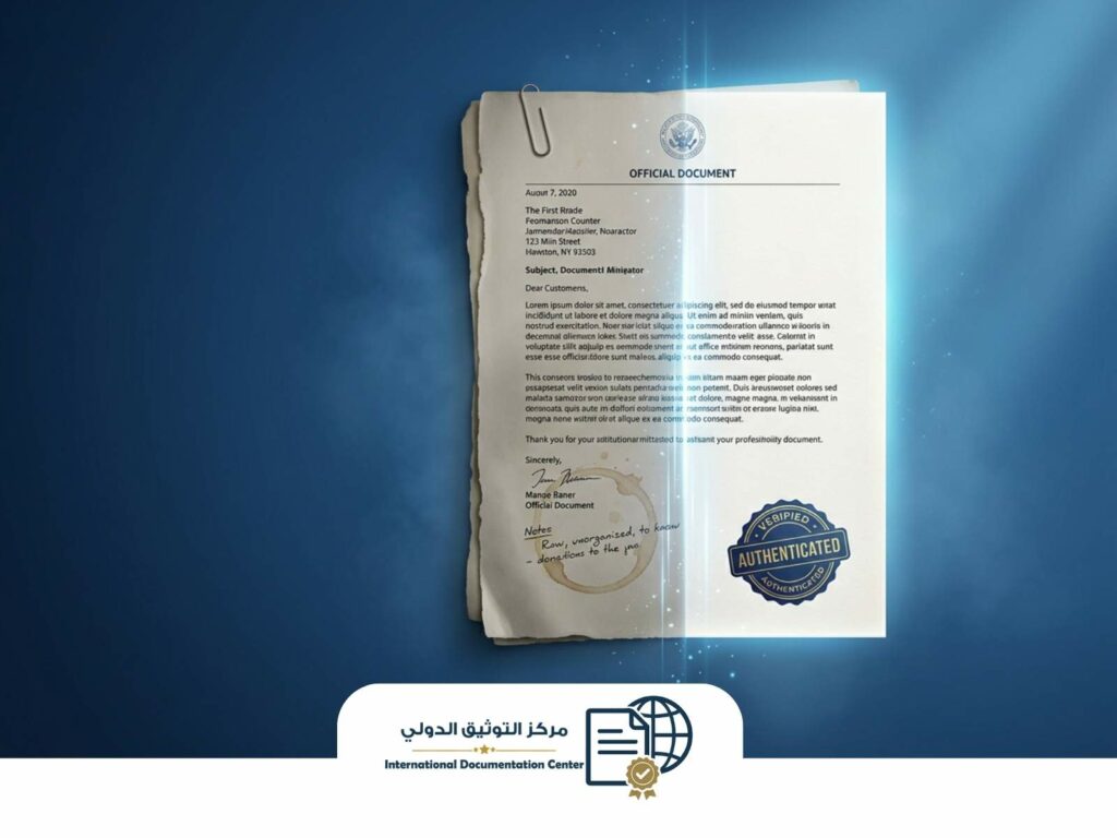 لماذا يختار العملاء خدمات التوثيق الاحترافية في مركز التوثيق الدولي؟