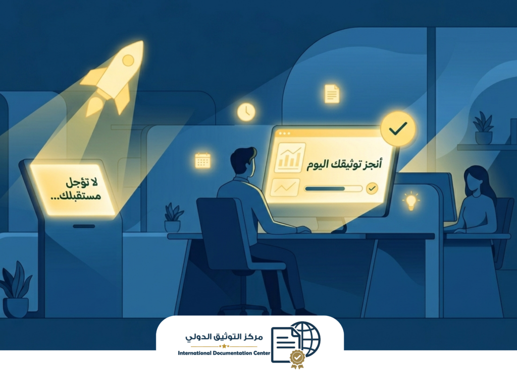 لا تؤجل مستقبلك… أنجز توثيقك اليوم