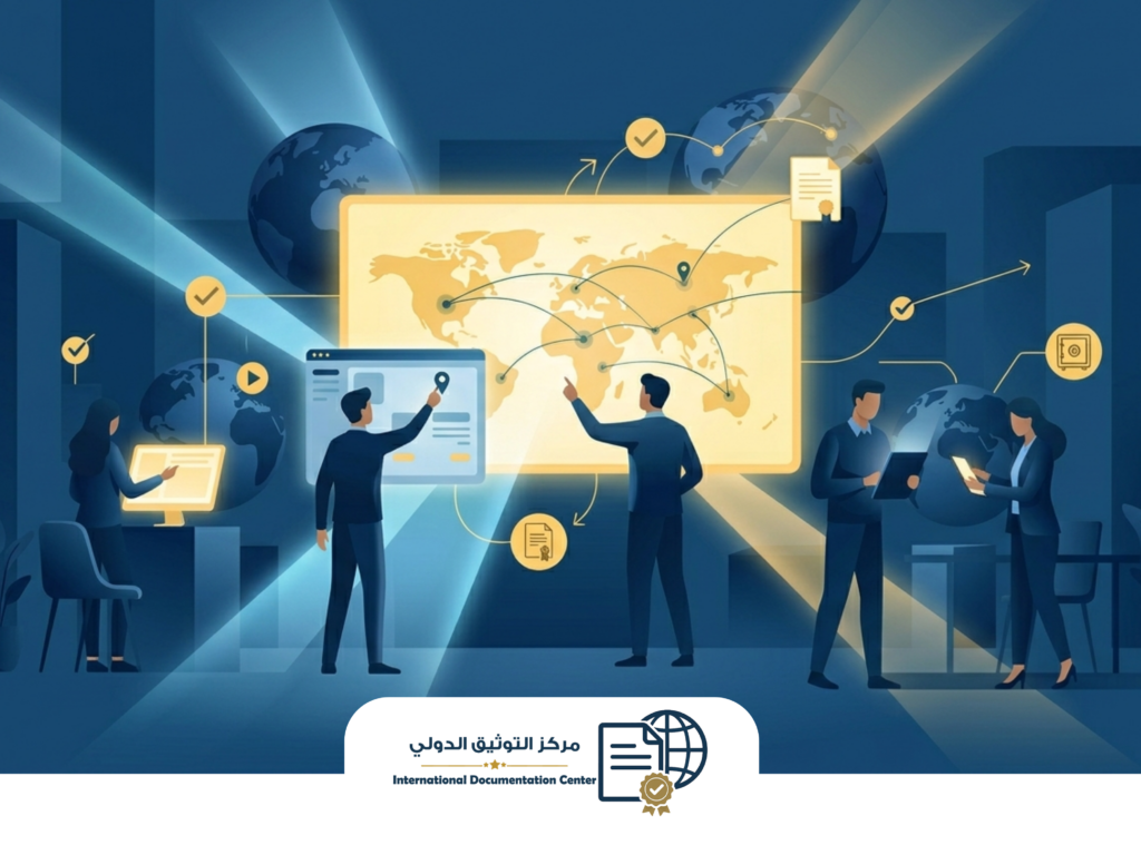 مستنداتك إلى أي دولة… نحن نتكفل بالباقي